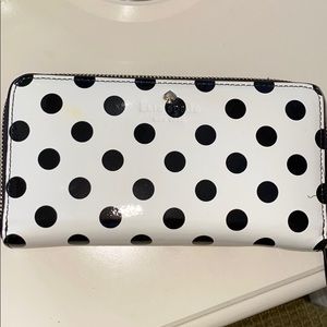 Kate spare polka dot wallet